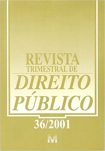 Revista Trimestral De Direito Publico N. 36