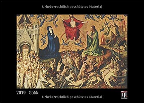 indir Gotik 2019 - Black Edition - Timokrates Wandkalender, Bilderkalender, Fotokalender - DIN A4 (30 x 21 cm)