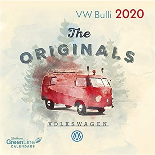 VW Bulli 2020 GreenLine Mini Grid Calendar