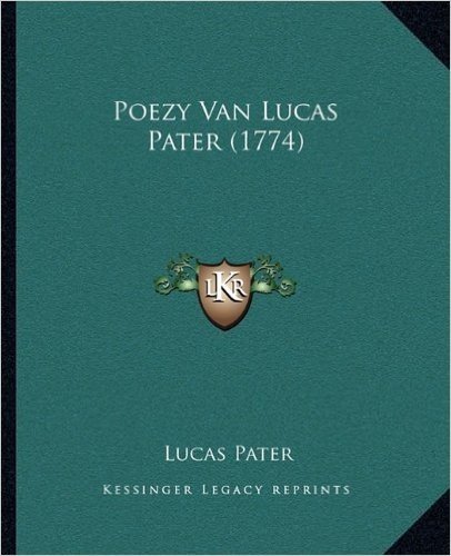 Poezy Van Lucas Pater (1774) baixar