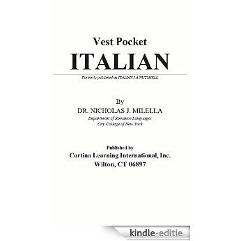 Vest Pocket Italian (English Edition) [Kindle-editie]