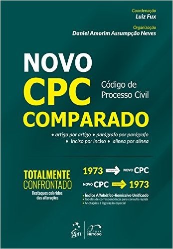 Novo CPC - Código de Processo Civil Comparado
