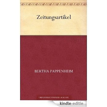 Zeitungsartikel (German Edition) [Kindle-editie] beoordelingen