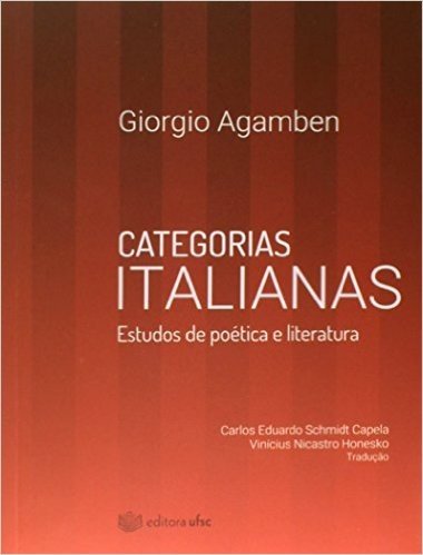 Categorias Italianas. Estudos de Poética e Literatura