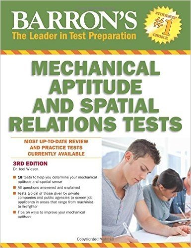 Barron's Mechanical Aptitude and Spatial Relations Test, 3rd Edition