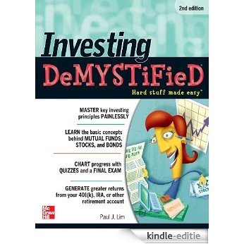 Investing DeMYSTiFieD, Second Edition [Kindle-editie]