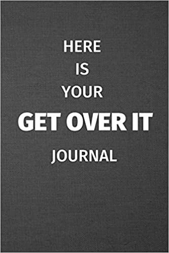indir GET OVER IT: Blank Lined Journal College Ruled Gag Gift Notebook