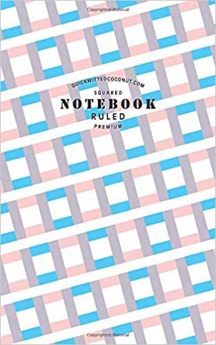 indir Squared Ruled Premium Notebook: (Journey Edition) Fun notebook 96 ruled/lined pages (5x8 inches / 12.7x20.3cm / Junior Legal Pad / Nearly A5)