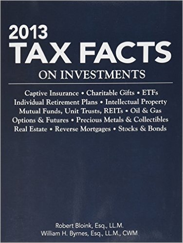 2013 Tax Facts on Investments