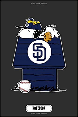 indir San Diego Padres Snoopy And Woodstock Resting Together MLB Self Care Checklist Notebook .