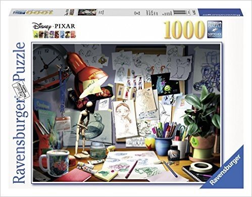 Disney Pixar the Artist's Desk (1000 PC Puzzle)