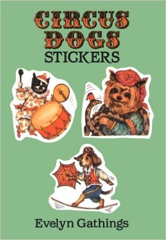Circus Dog Stickers