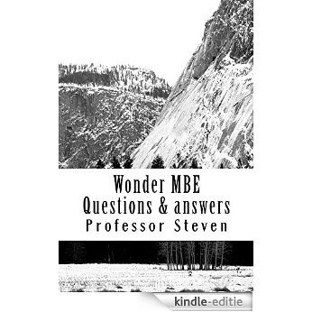 Wonder MBE questions & answers: e book - by writers of 6 published bar essays - CaliforniaBarHelp.com (English Edition) [Kindle-editie]