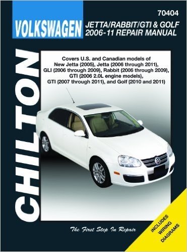 Volkswagen Jetta/Rabbit/GTI & Golf 2006-11 Does Not Include 2005 Jetta (Based on the A4 Platform) or 2006 1.8l GTI Models, 2011 2.0l 8-Valve Sedan Mod