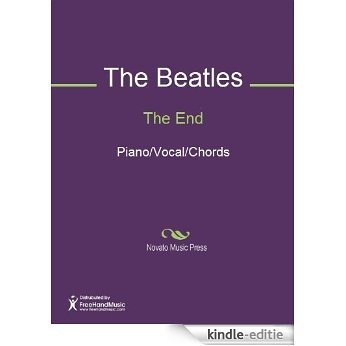 The End Sheet Music (Piano/Vocal/Chords) [Kindle-editie]