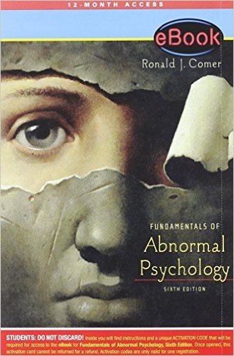 eBook Access Card for Fundamentals of Abnormal Psychology & Video Toolkit Access Card