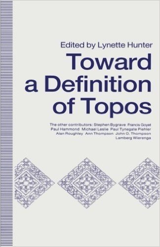 Towards a Definition of Topos: Approaches to Analogical Reasoning