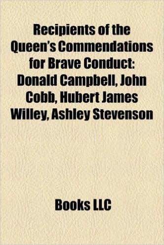 Recipients of the Queen's Commendations for Brave Conduct: Donald Campbell, John Cobb, Hubert James Willey, Ashley Stevenson