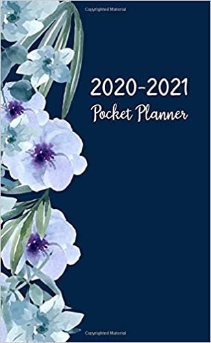 2020-2021 Pocket Planner: Two year Monthly Calendar Planner | January 2020 - December 2021 For To do list Planners And Academic Agenda Schedule ... Academic Organizer, Agenda and Calendar)