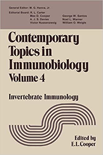 Contemporary Topics in Immunobiology: Volume 4 Invertebrate Immunology (Contemporary topics in immunobiology (4), Band 4)