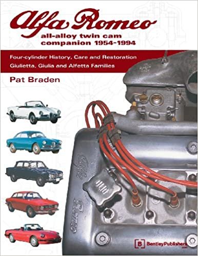 Alfa Romeo All-Alloy Twin Cam Companion: 1954-1994: Four Cylinder History, Care and Restoration: Giulietta, Giulia and Alfetta Families
