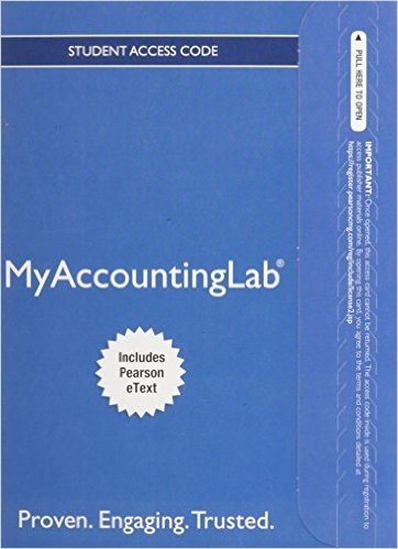 New Myaccountinglab with Pearson Etext -- Access Card -- For Prentice Hall's Federal Taxation 2013 Individuals