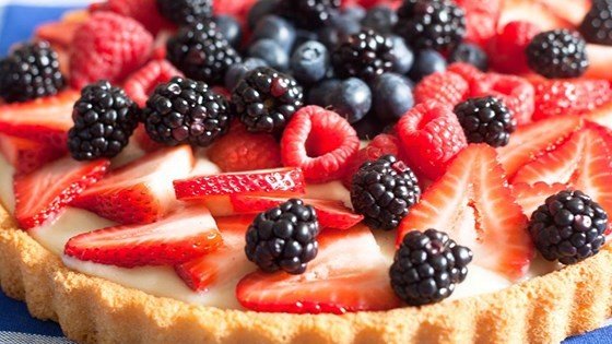 Summer Fruit Tart from Almond Breeze®