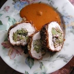 Pecan Chicken Breasts Stuffed with Cream Cheese and Broccoli download