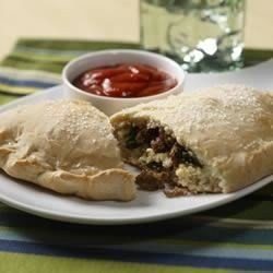Sausage, Spinach and Ricotta Calzone download