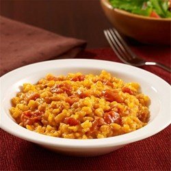 Easy Risotto with Squash and Bacon