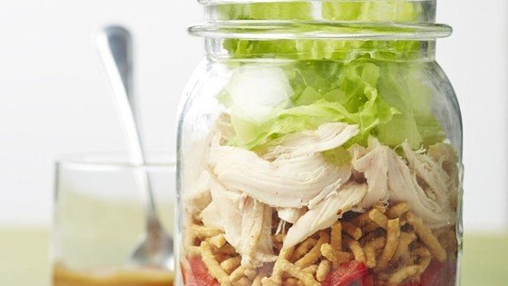 Asian Chicken Salad in a Jar