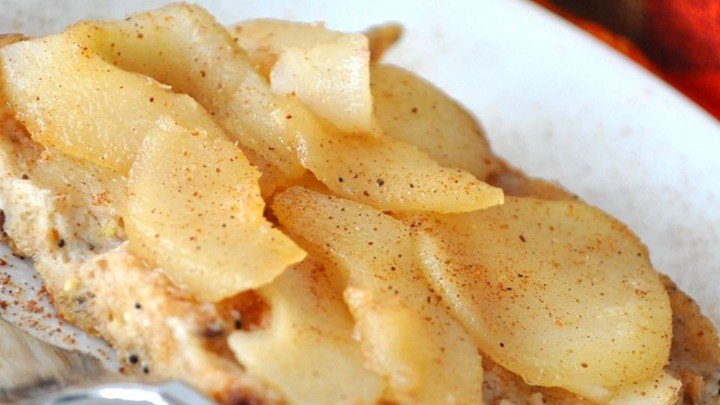 Made-Over French Toast with Spiced Pears