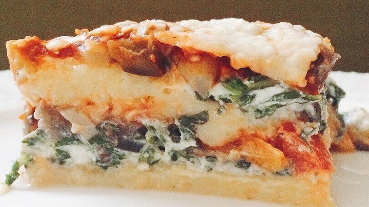 Polenta Lasagna with Roasted Vegetables download