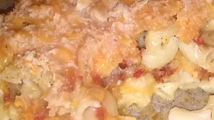 A Little Different Baked Mac and Cheese