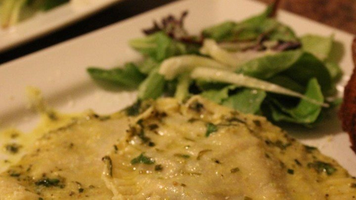 Mushroom and Spinach Ravioli with Chive Butter Sauce download