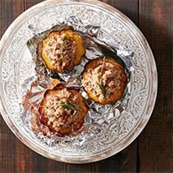 Stuffed Squash with Bacon, Dates and Sage download
