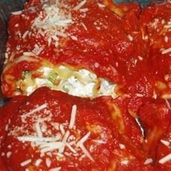 Broccoli-Stuffed Lasagna Spirals download