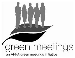 GREEN MEETINGS AN APPA GREEN MEETINGS INITIATIVE