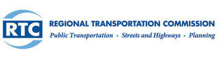 RTC REGIONAL TRANSPORTATION COMMISSION PUBLIC TRANSPORTATION · STREETS AND HIGHWAYS · PLANNING