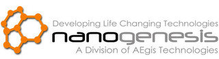 DEVELOPING LIFE CHANGING TECHNOLOGIES NANOGENESIS A DIVISION OF AEGIS TECHNOLOGIES