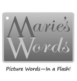 MARIE'S WORDS: PICTURE WORDS--IN A FLASH!