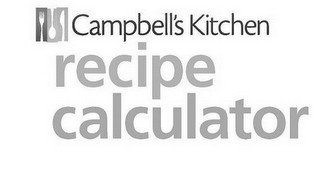 CAMPBELL'S KITCHEN RECIPE CALCULATOR recognize phone