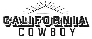 CALIFORNIA COWBOY recognize phone