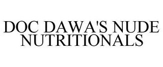 DOC DAWA'S NUDE NUTRITIONALS