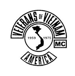 VETERANS OF VIETNAM MC AMERICA 1959 1975