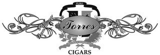TORRES CIGARS PURE DOMINICAN HAND ROLLED PURO REPUBLICA DOMINICANA