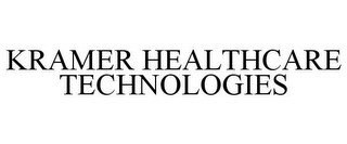KRAMER HEALTHCARE TECHNOLOGIES recognize phone