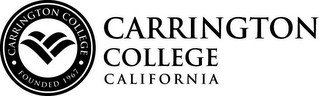CARRINGTON COLLEGE FOUNDED 1967 CARRINGTON COLLEGE CALIFORNIA recognize phone
