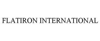 FLATIRON INTERNATIONAL