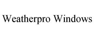 WEATHERPRO WINDOWS recognize phone